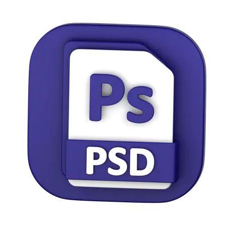 PSD File  3D Icon