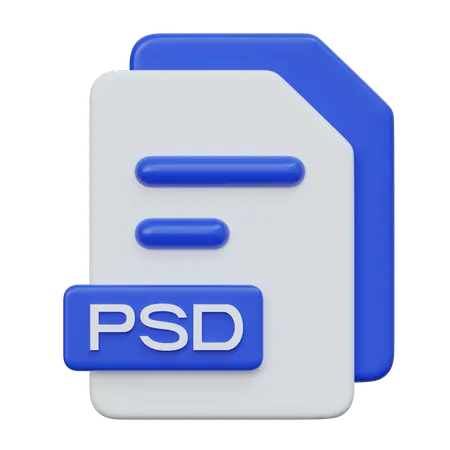 Psd File  3D Icon