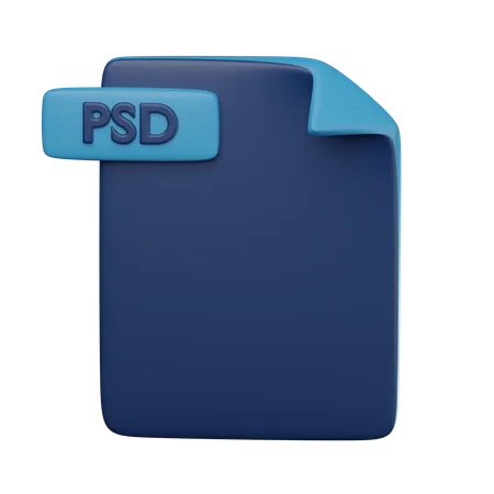 Psd File  3D Icon