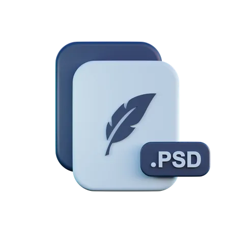 Psd File  3D Icon