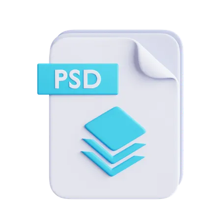 Psd File  3D Icon