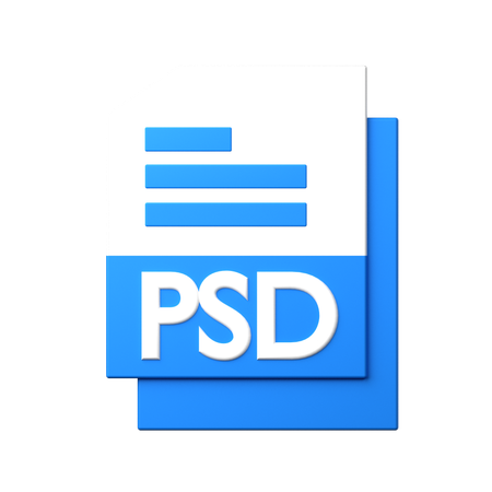 PSD File  3D Icon