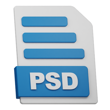 PSD File  3D Icon