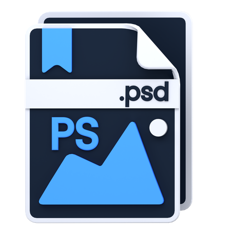 Psd file  3D Icon