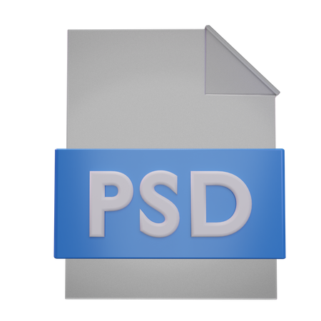 Psd File  3D Icon