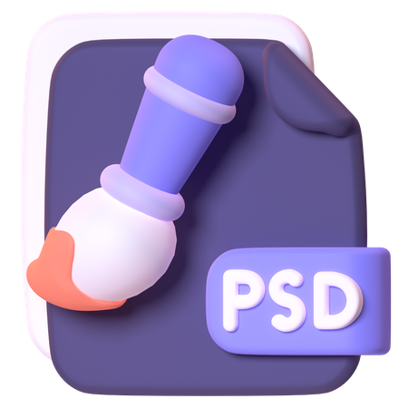 Psd File  3D Icon