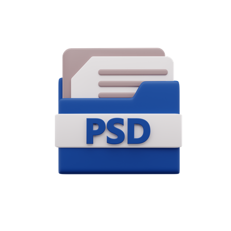 Psd File  3D Icon