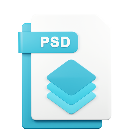 Psd File  3D Icon