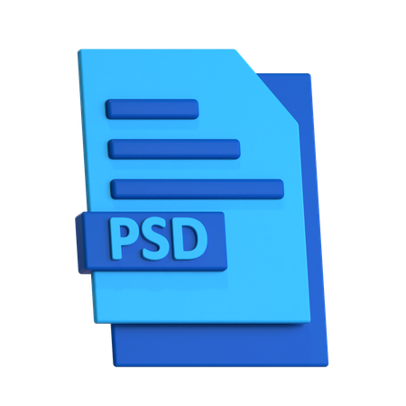 Psd File  3D Icon