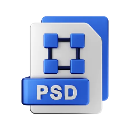 PSD File  3D Illustration