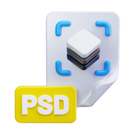 Psd File Format  3D Icon