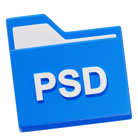 PSD Folder  3D Icon