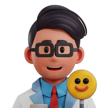 Psychiater  3D Icon