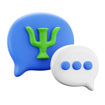 Psychiatrist Chat  3D Icon