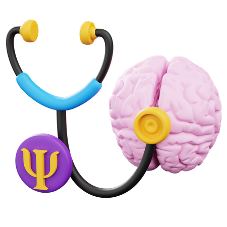 Psychological Diagnosis  3D Icon