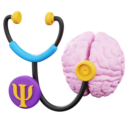 Psychological Diagnosis  3D Icon