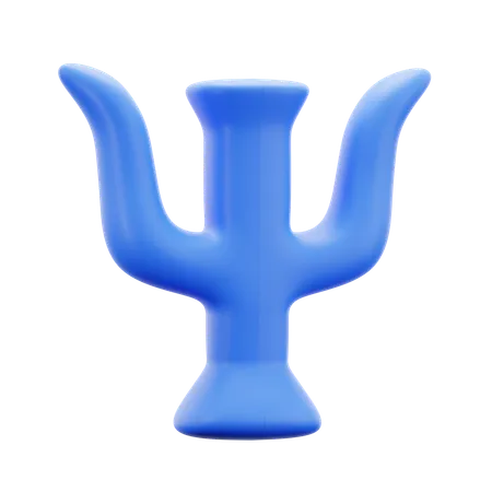 Psychology Symbol Logo For Mental Health Mind Therapy 3 D Icon Illustration Render Design 3D Icon