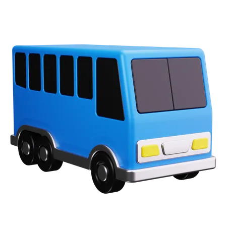 Public Bus  3D Icon