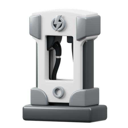 Public Charging Station  3D Icon