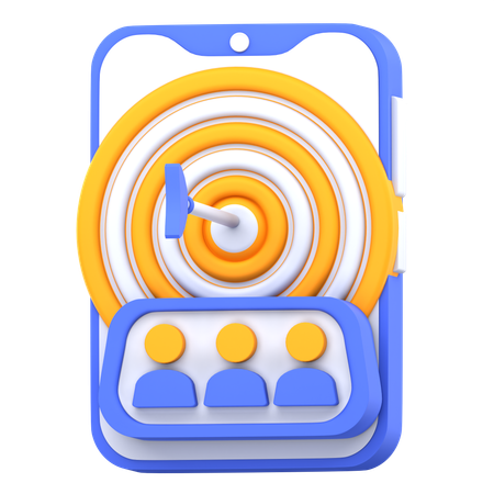 Public cible  3D Icon