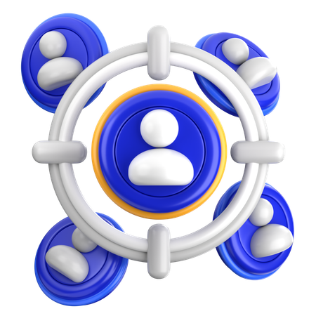 Public cible  3D Icon