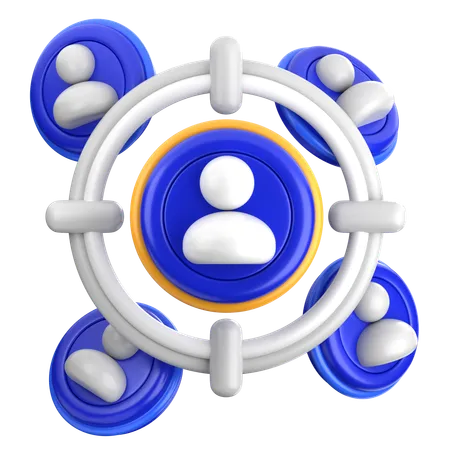 Public cible  3D Icon