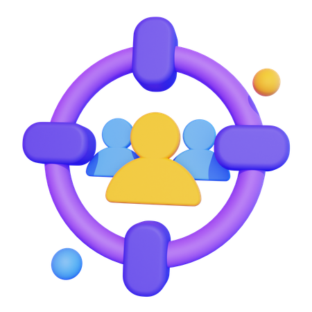 Public cible  3D Icon