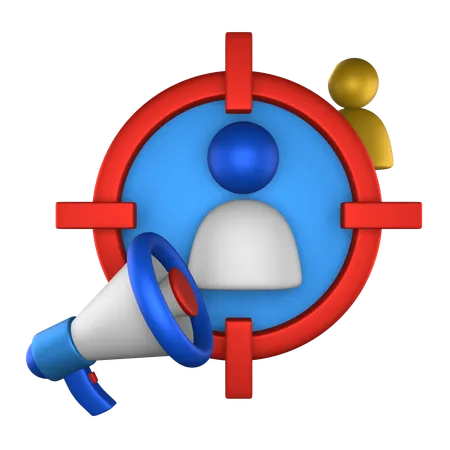 Public cible  3D Icon