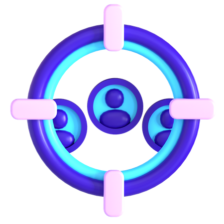 Public cible  3D Icon