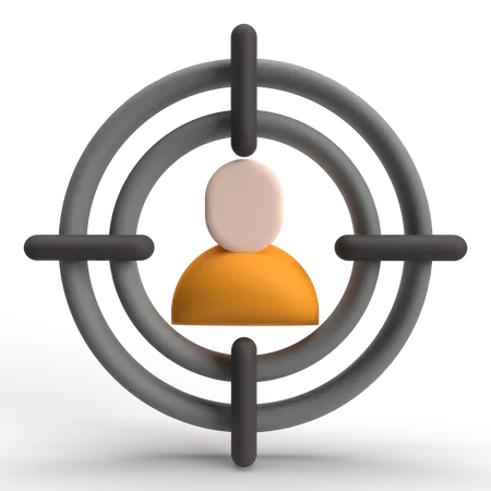 Public cible  3D Icon