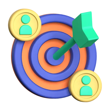 Public cible  3D Icon