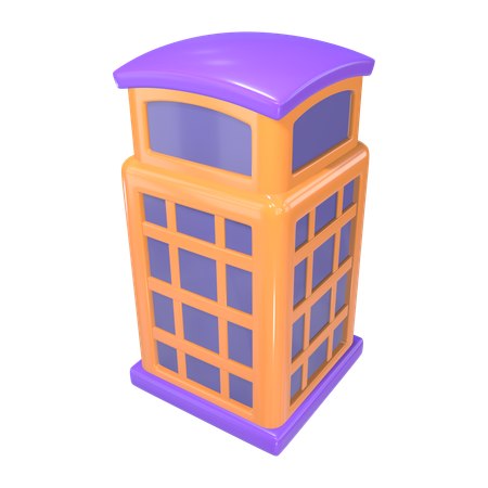 Public Phone  3D Icon