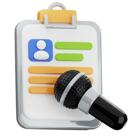 Public Speaking  3D Icon