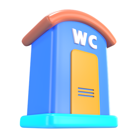 公衆トイレ  3D Icon
