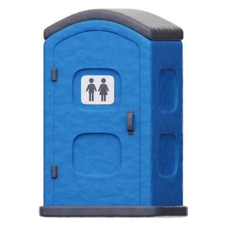 Public Toilet  3D Icon