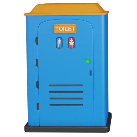 Public Toilet  3D Icon