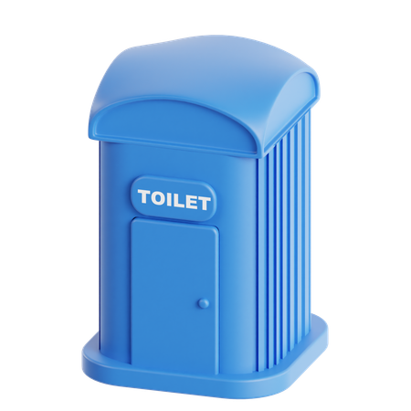 Public Toilet  3D Icon