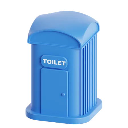Public Toilet  3D Icon