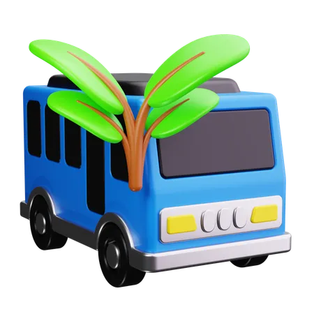 Public Transport  3D Icon