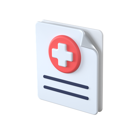 Publicación médica  3D Icon