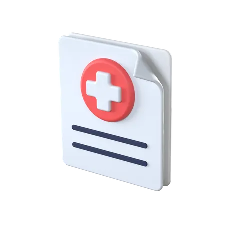 Publicación médica  3D Icon