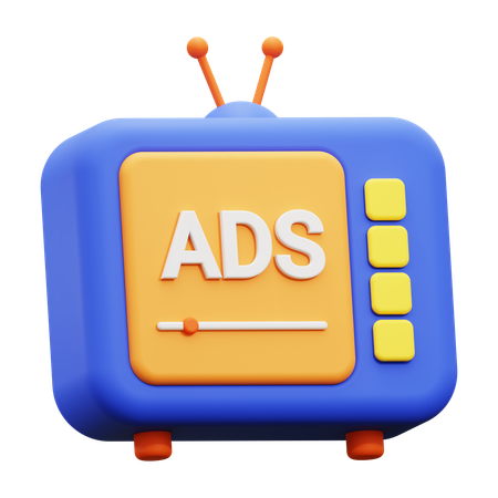 Publicidad  3D Icon