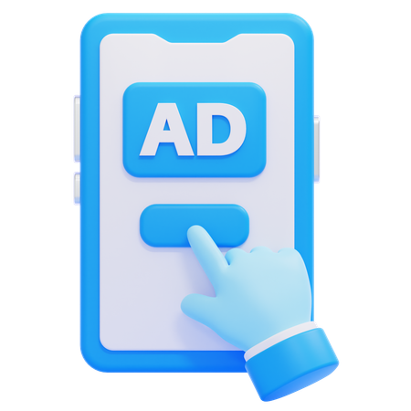 Publicidad  3D Icon