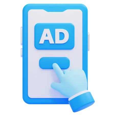 Publicidad  3D Icon