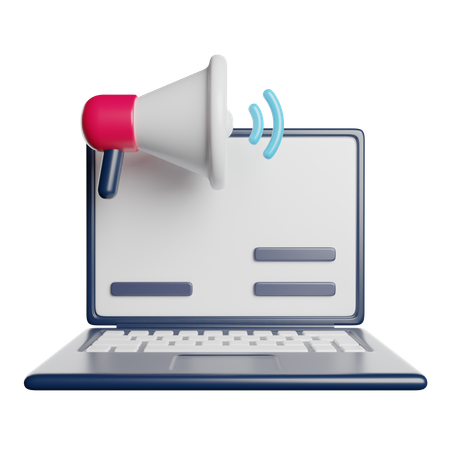 Publicidad  3D Icon