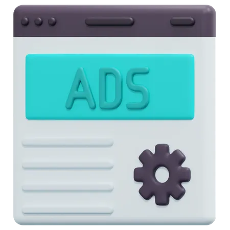 Publicidad  3D Icon