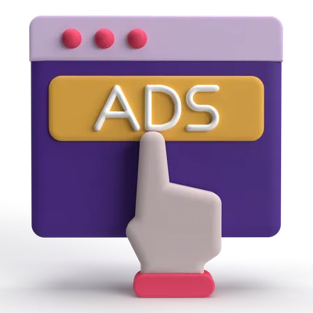 Anúncio  3D Icon