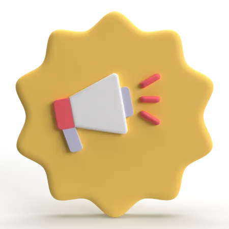 Anúncio  3D Icon