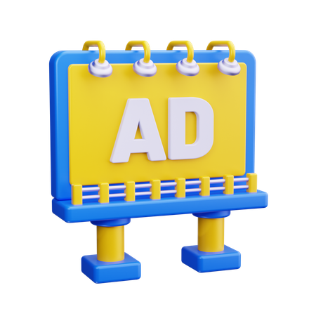 Publicidade Externa  3D Icon