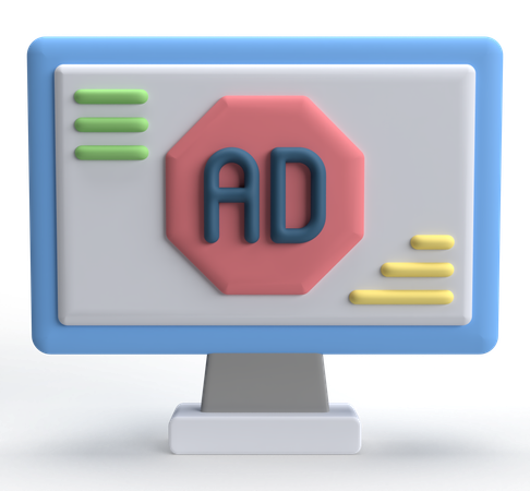 Publicité  3D Icon